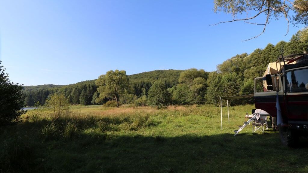 Schredder Rumänien Lac 3Ape Camp 1